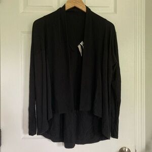 Athleta black cardigan